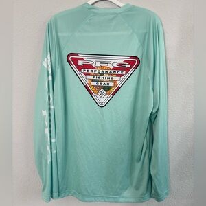 Columbia PFG Long Sleeve Fishing Outdoor Performance Shirt Men Small
